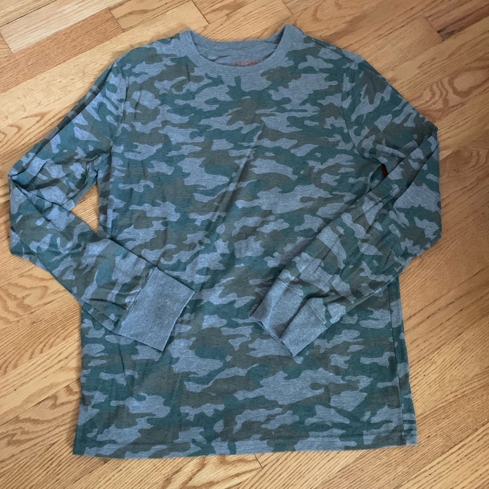 Cat and Jack long sleeve camo youth
